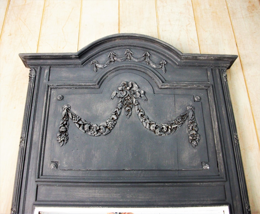 A Trumeau Over Mantle or Pier Wall Mirror